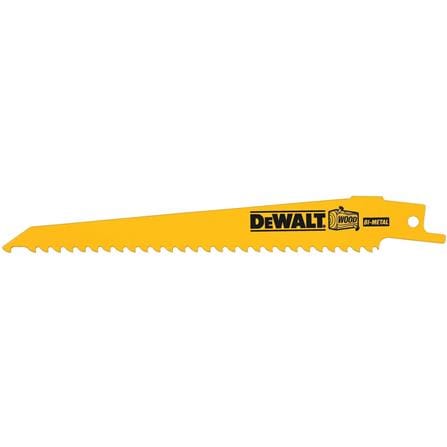 ใบเลื่อยจิ๊กซอ DEWALT DW4802 6 TPI 6 นิ้ว แพ็ก 5 ชิ้น_0