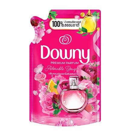 รีฟิลน้ำยาปรับผ้านุ่ม DOWNY PREMIUM PARFUM 450ML กลิ่นหอมช่อดอกไม้อันแสนน่ารัก (แพ็ก 2แถม1)_1