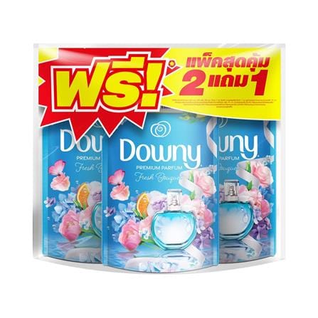 รีฟิลน้ำยาปรับผ้านุ่ม DOWNY PREMIUM PARFUM 450 มล. เฟรชบูเก้ (แพ็ก 2แถม1)_0
