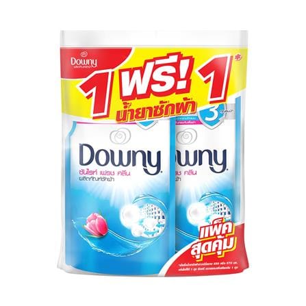 รีฟิลน้ำยาซักผ้า DOWNY 550 มล. SUNRISE FRESH (แพ็ก 1+1)_0
