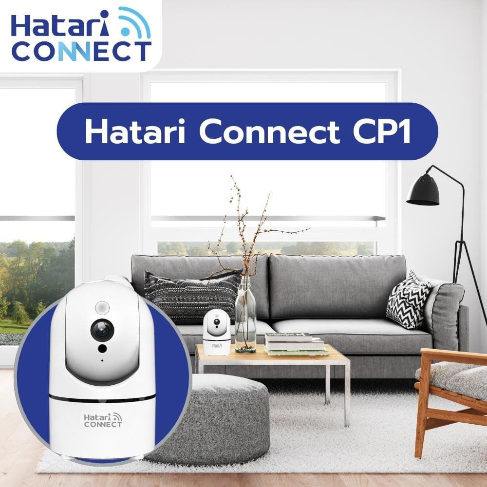กล้องวงจรปิดไร้สาย HATARI CONNECT CP1 2 ล้านพิกเซล