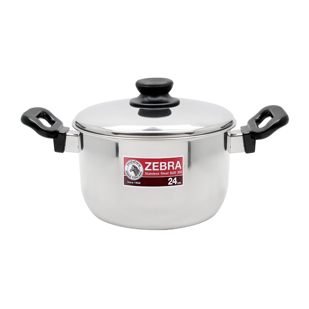 หม้อต้ม 24 ซม. ZEBRA TIGER