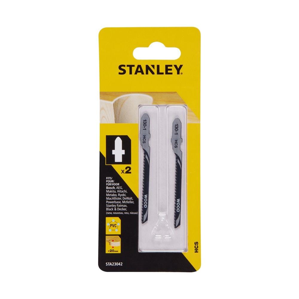 ใบเลื่อยจิ๊กซอ STANLEY STA23042-XJ แพ็ก 2 ชิ้น
