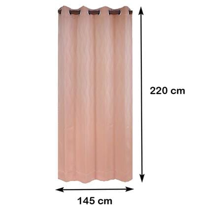 ผ้าม่าน EYELET HOME LIVING STYLE ZERMATT UV 145X220 ซม. สีส้ม_5