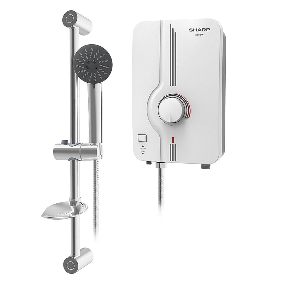เครื่องทำน้ำอุ่น SHARP WH-38 SLB 3800 วัตต์ สีขาว
