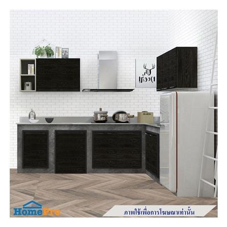 ตู้แขวนเดี่ยว KITZCHO LUCIDA 60x60 ซม. สี DARK OAK_2