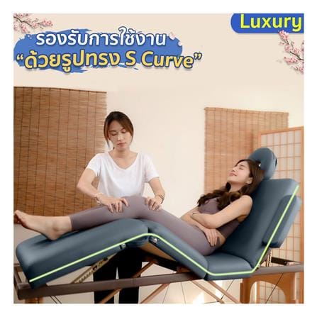 เตียงสปา EAZY CARE 70X185X63-88 ซม. สีเทา_8