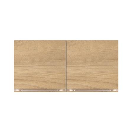 ตู้แขวนคู่ KITZCHO LUCIDA 80x40 ซม. สี HONEY OAK