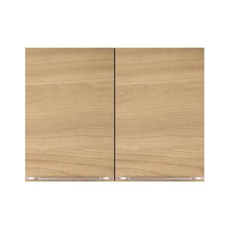 ตู้แขวนคู่ KITZCHO LUCIDA 80x60 ซม. สี HONEY OAK