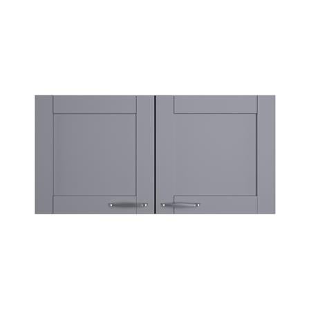 ตู้แขวนบานคู่ KITZCHO ZOUL 80x40 ซม. สีเทา_0