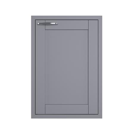 บานซิงค์เดี่ยว KITZCHO ZOUL 46x66 ซม. สีเทา_0