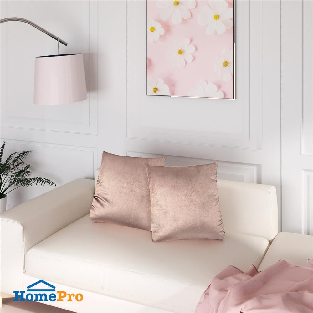 หมอนอิง HOME LIVING STYLE ROMY 24X24 นิ้ว สีน้ำตาล