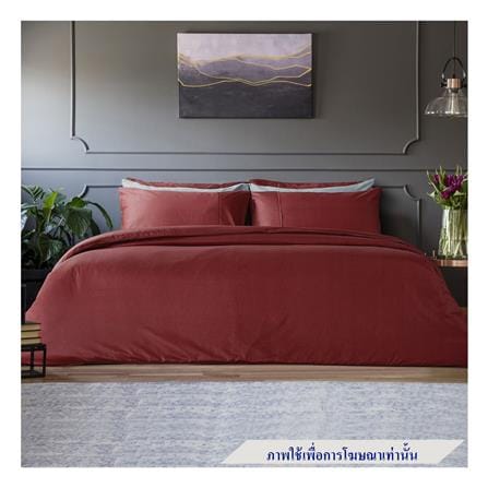 ชุดผ้าปูที่นอน 5 ฟุต 6 ชิ้น PREMIER SATIN ROYAL TOUCH SOLID SPC067_0