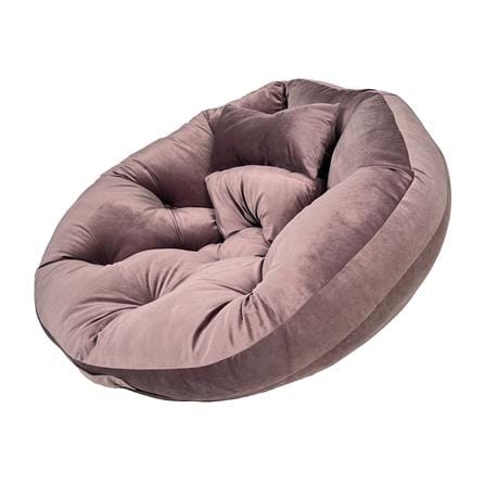 เบาะรองนั่ง HOME LIVING STYLE ROUND 34X43 นิ้ว สีน้ำตาล_0