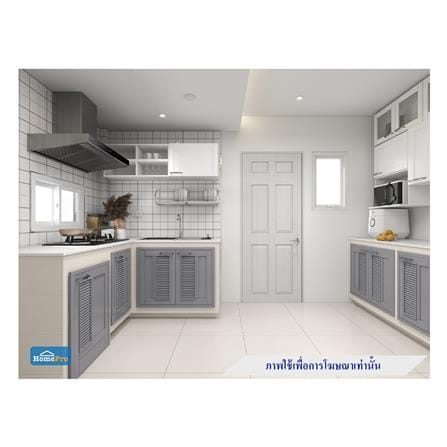 บานซิงค์คู่เกล็ดผสม KITZCHO ZOUL 86x66 ซม. สีเทา_2