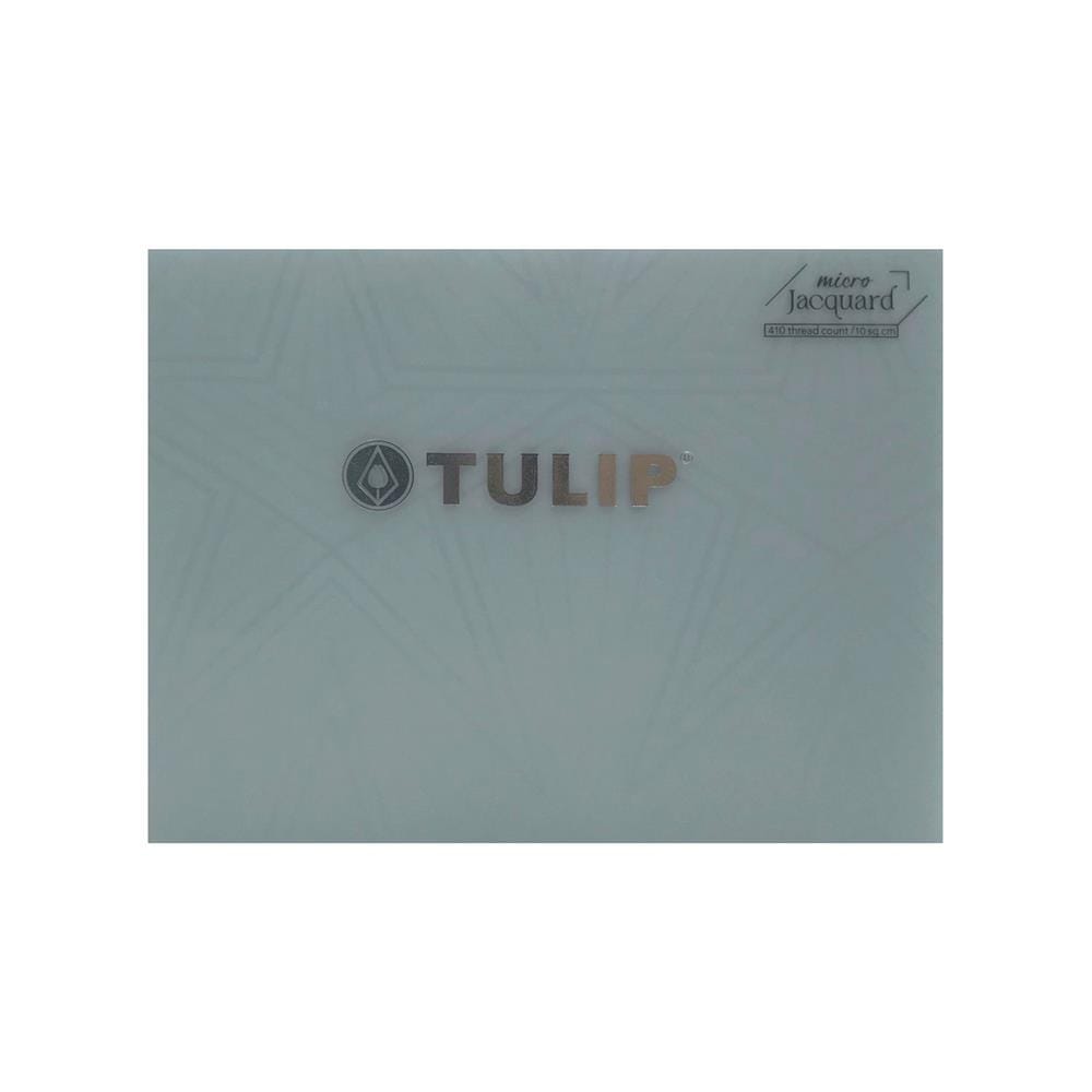 ชุดผ้าปูที่นอน 6 ฟุต 5 ชิ้น TULIP MICRO JQ 01075-TJ004