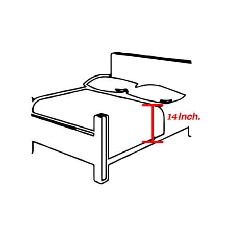 ชุดผ้าปูที่นอน 6 ฟุต 5 ชิ้น TULIP MICRO JQ 01075-TJ004_5