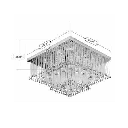 ไฟถาด LED NEOLIGHT 6616-600 36 วัตต์ DAYLIGHT สีขาว/ดำ 1 หัว_2