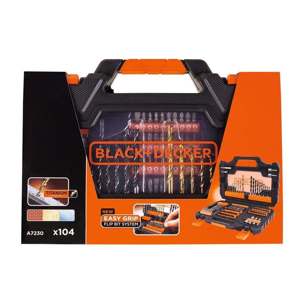 ชุดดอกไขควง BLACK&DECKER A7230-XJ 104 ชิ้น/ชุด