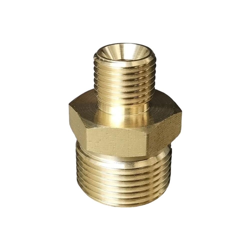 ข้อต่อทองเหลืองเครื่องฉีดน้ำ SUMO M14x1.5/M22x1.5 แกน 14 มม.