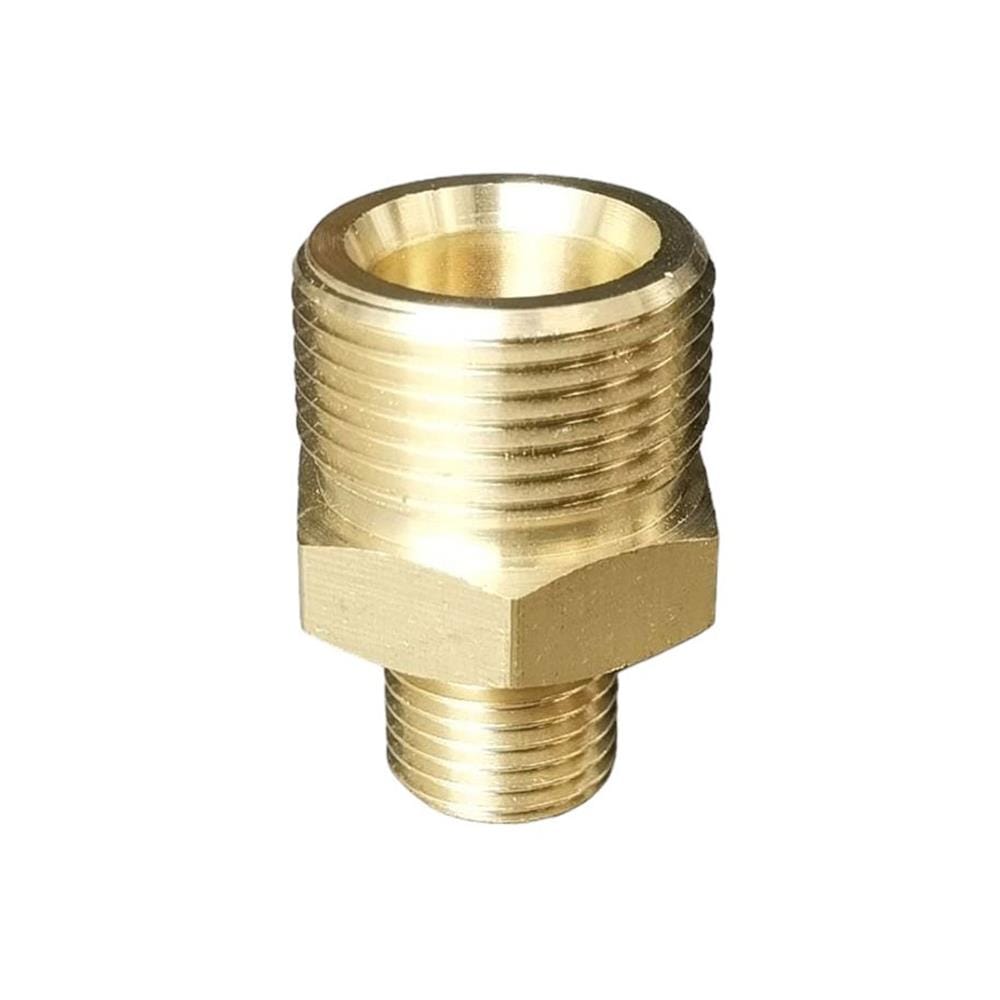 ข้อต่อทองเหลืองเครื่องฉีดน้ำ SUMO M14x1.5/M22x1.5 แกน 15 มม.