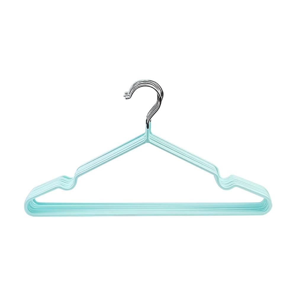 ไม้แขวนเสื้อ HANSEN แพ็ก 10 ชิ้น สีเขียว