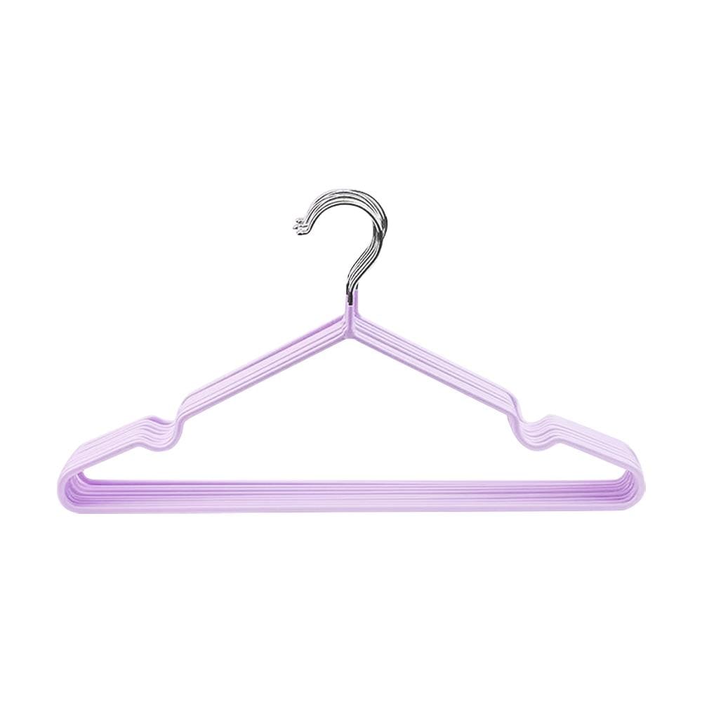 ไม้แขวนเสื้อ HANSEN แพ็ก 10 ชิ้น สีม่วง