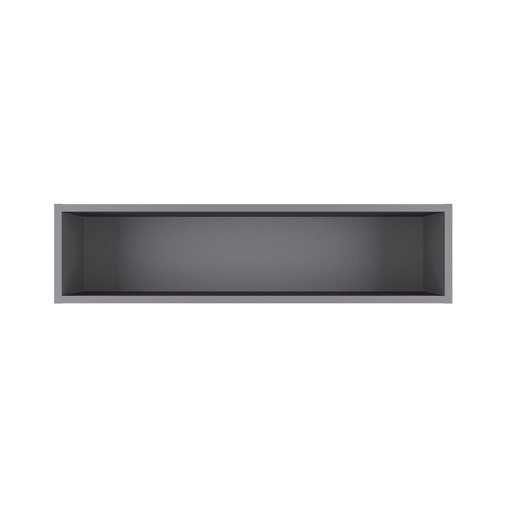 กล่องแขวนเสริม KITZCHO LUCIDA 80x20 ซม. สีเทา