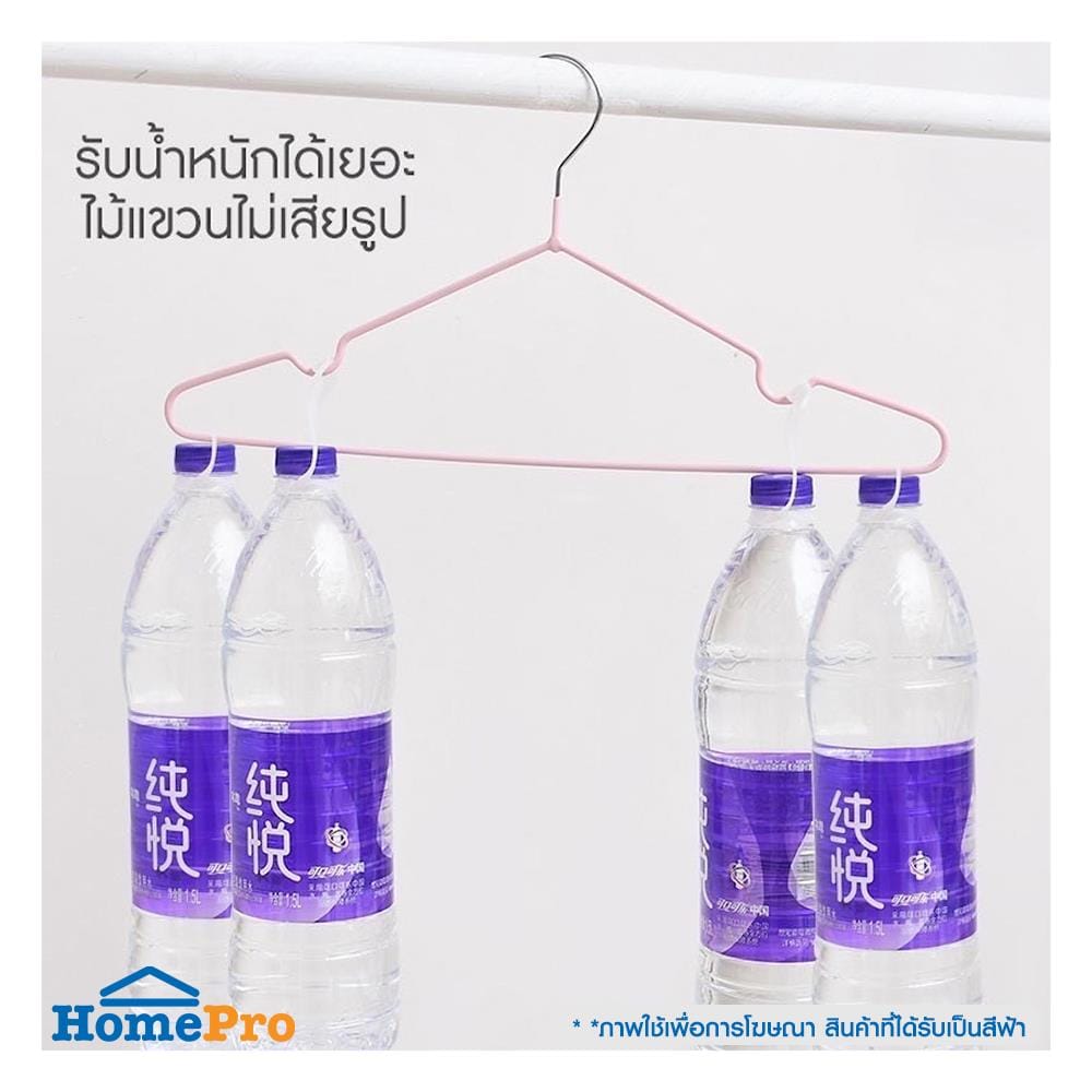 ไม้แขวนเสื้อ HANSEN แพ็ก 10 ชิ้น สีฟ้า