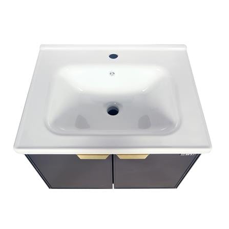 อ่างเคาน์เตอร์พร้อมกระจก WSP BSCC-145 สีเทา_2