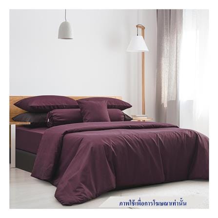 ชุดผ้าปูที่นอน 5 ฟุต 5 ชิ้น FACINO SOLID SF070_0