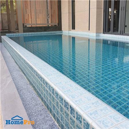 กระเบื้องสระว่ายน้ำมุมใน 1x4 นิ้ว KENZAI 1x4 GV-101 สีมูนไลท์_1