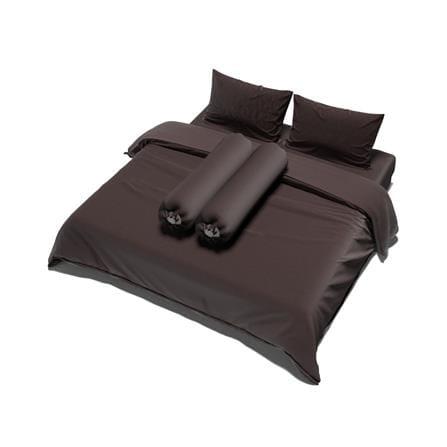 ชุดผ้าปูที่นอน 5 ฟุต 6 ชิ้น FACINO SOLID SF067_2