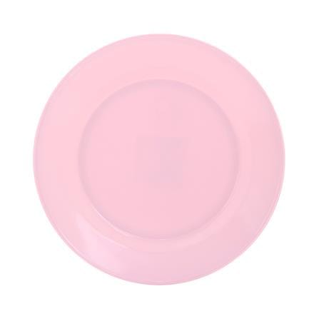 จานเมลามีนตื้น 8 นิ้ว BEST BUY CLASSIC สีชมพู_1