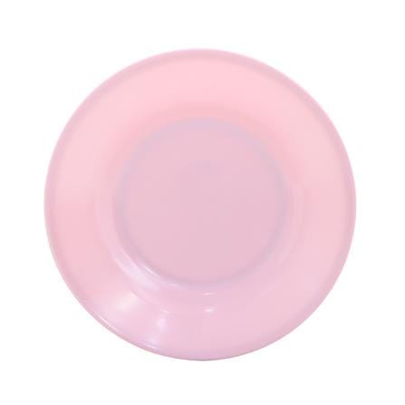 จานเมลามีนตื้น 6.5 นิ้ว BEST BUY CLASSIC สีชมพู_1