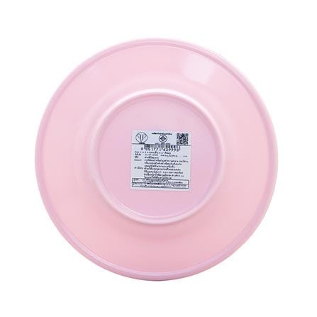 จานเมลามีนตื้น 6.5 นิ้ว BEST BUY CLASSIC สีชมพู_2