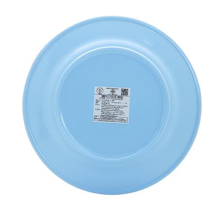 จานเมลามีนตื้น 8 นิ้ว BEST BUY CLASSIC สีฟ้า_2