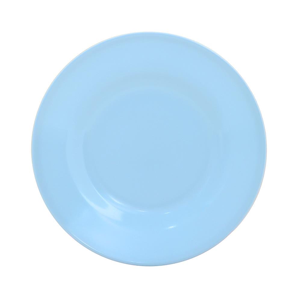จานเมลามีนตื้น 6.5 นิ้ว BEST BUY CLASSIC สีฟ้า