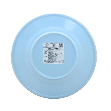 จานเมลามีนตื้น 6.5 นิ้ว BEST BUY CLASSIC สีฟ้า_2