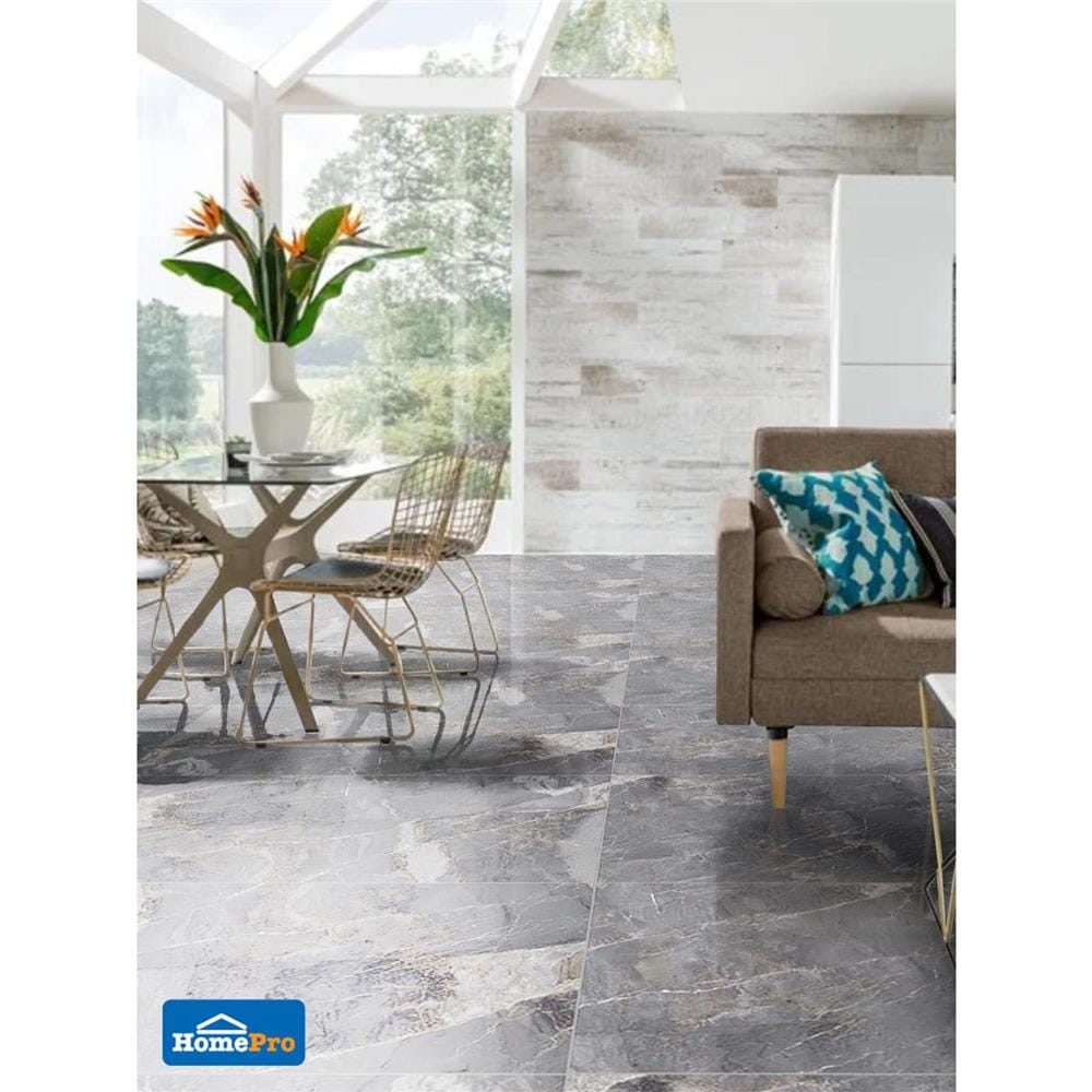 กระเบื้องพื้นพอร์ซเลน 60x120 ซม. MAxIMUS ฟีนิกซ์ เทา 1.44 ตร.ม.