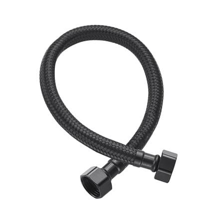 สายน้ำดีสเตนเลสน้ำอุ่น-น้ำเย็น 24 นิ้ว RASLAND RA BLK-600 สีดำ_0