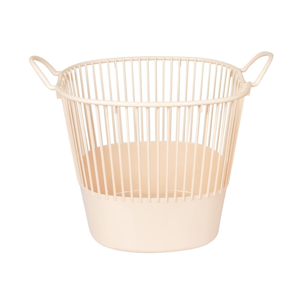ตะกร้าผ้าเหลี่ยมสูง PLIM SAND 2158 สีส้ม