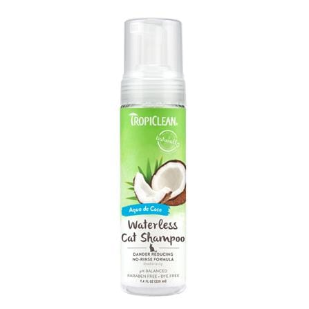 แชมพูอาบแห้งแมว TROPICLEAN AQUA DE COCO 7.4 ออนซ์_0
