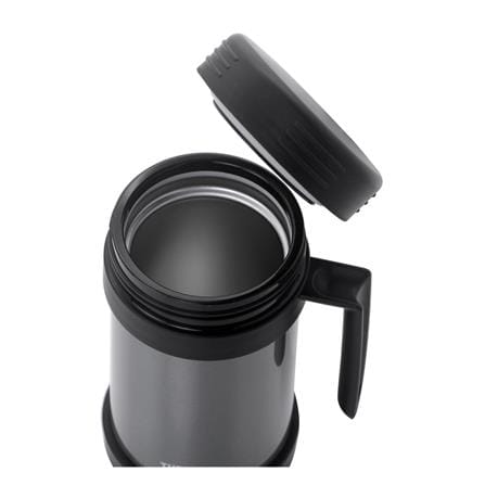 ถ้วยน้ำสุญญากาศพร้อมฝา THERMOS JMF-500S 0.47 ลิตร สีดำ_3