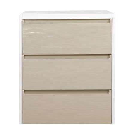 ตู้ลิ้นชัก 3 ชั้น STACKO SARU 61X46X70 ซม. สีขาว_1