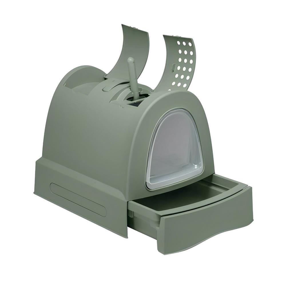 ห้องนํ้าแมว IMAC ZUMA CAT LITTER BOX สีเขียว