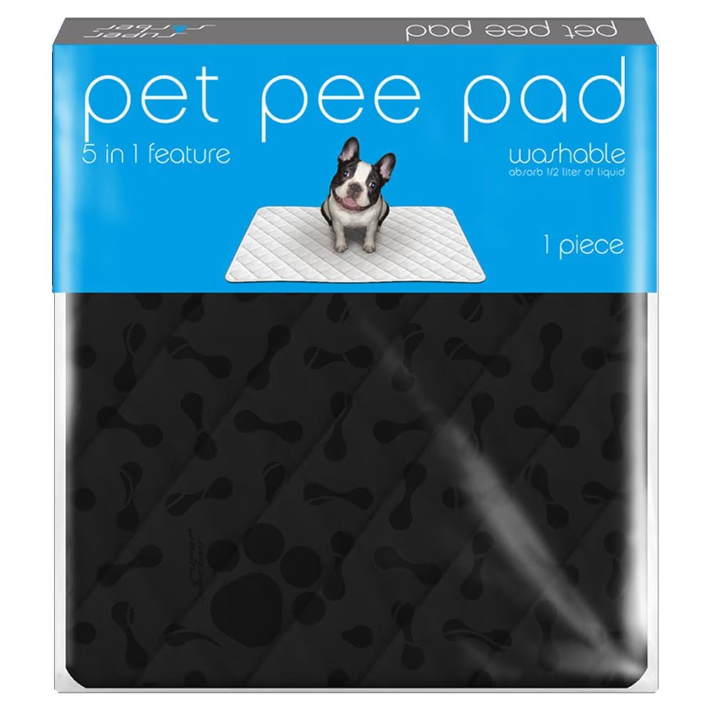 แผ่นรองฉี่สัตว์เลี้ยง PET PEE PAD ไซซ์ M สีชาร์โคล