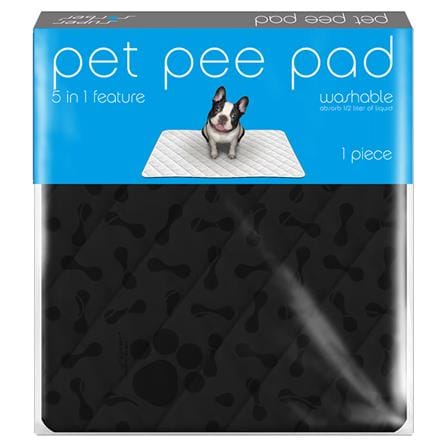 แผ่นรองฉี่สัตว์เลี้ยง PET PEE PAD ไซซ์ M สีชาร์โคล_0