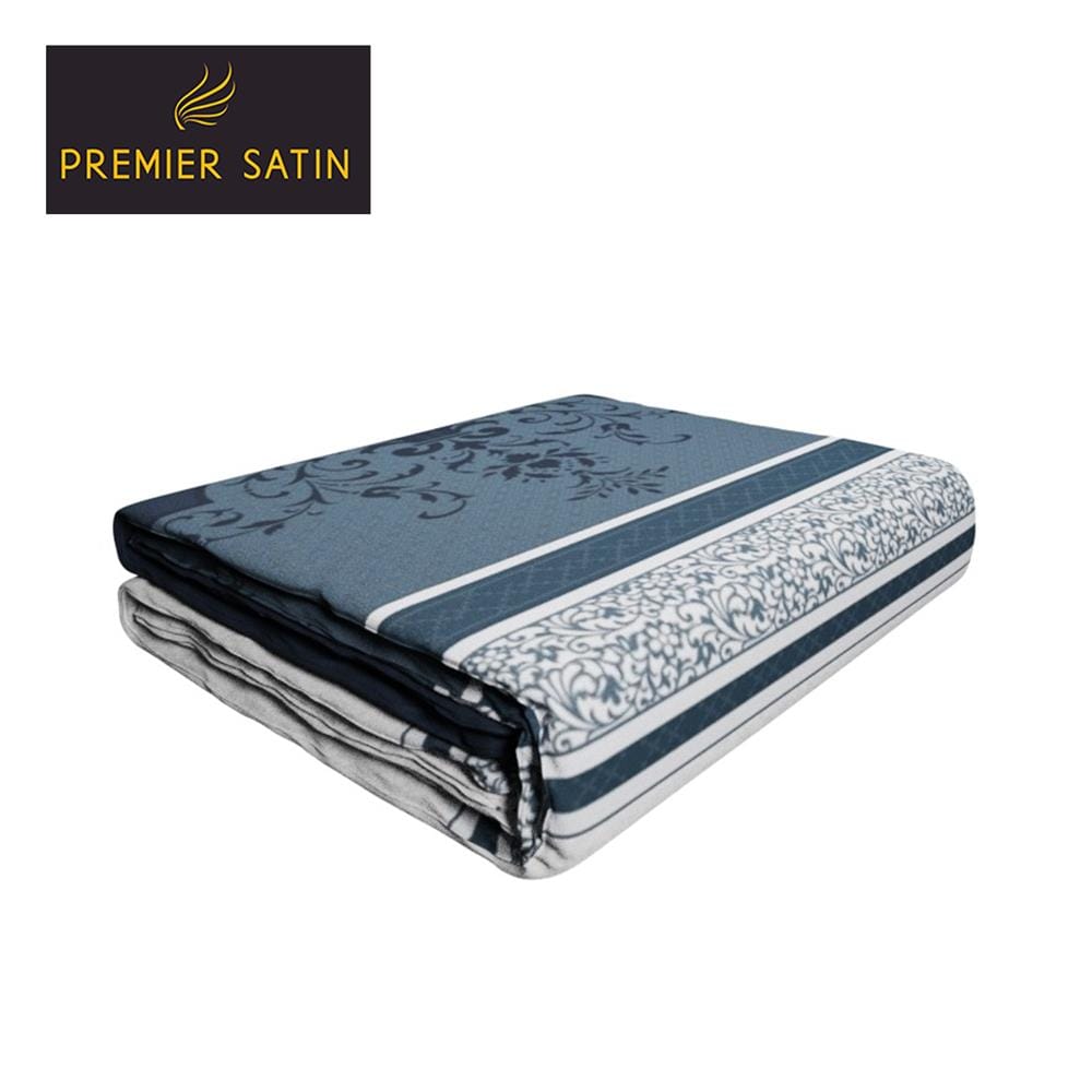 ผ้านวม PREMIER SATIN ROYAL TOUCH PRINT 100X90 นิ้ว PC125