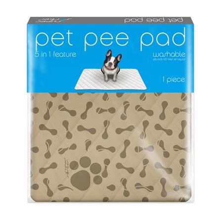 แผ่นรองฉี่สัตว์เลี้ยง PET PEE PAD ไซซ์ XXL สีเบจ_0